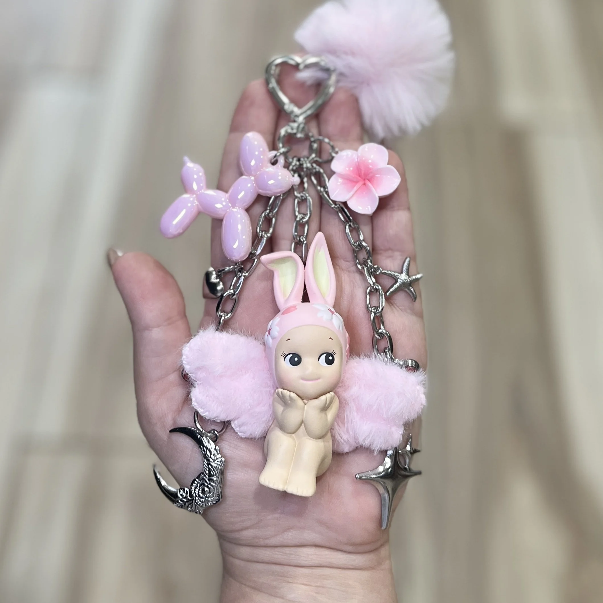 Authentic Handmade Keychain | Hanami Rabbit