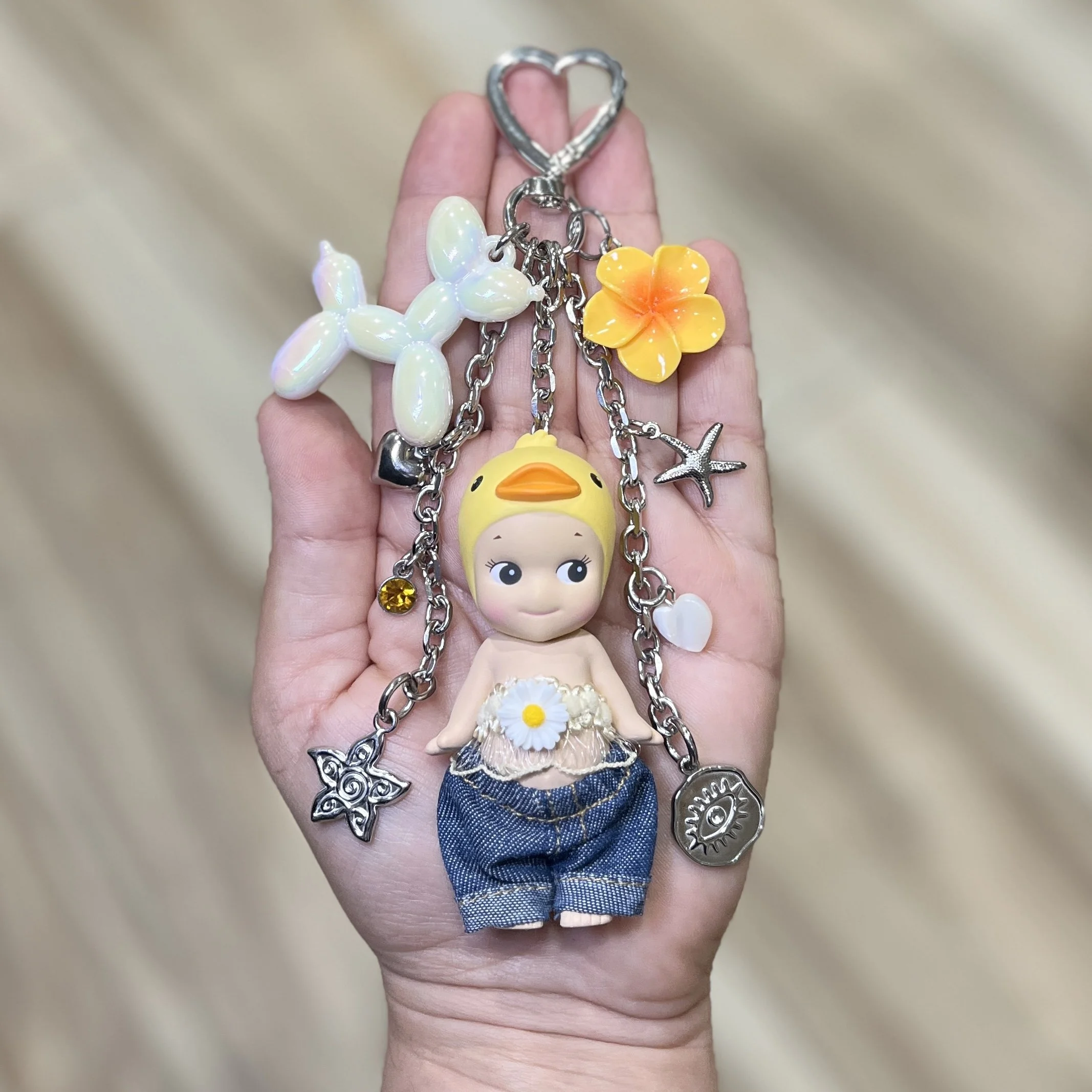 Authentic Handmade Keychain | Duck