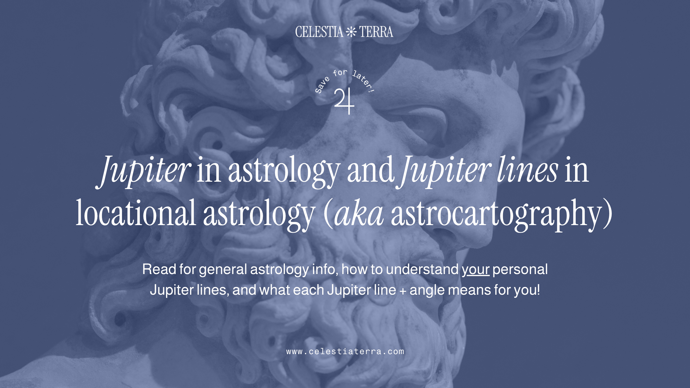 What Jupiter Lines (♃) mean in astrolocality (aka astrocartography)