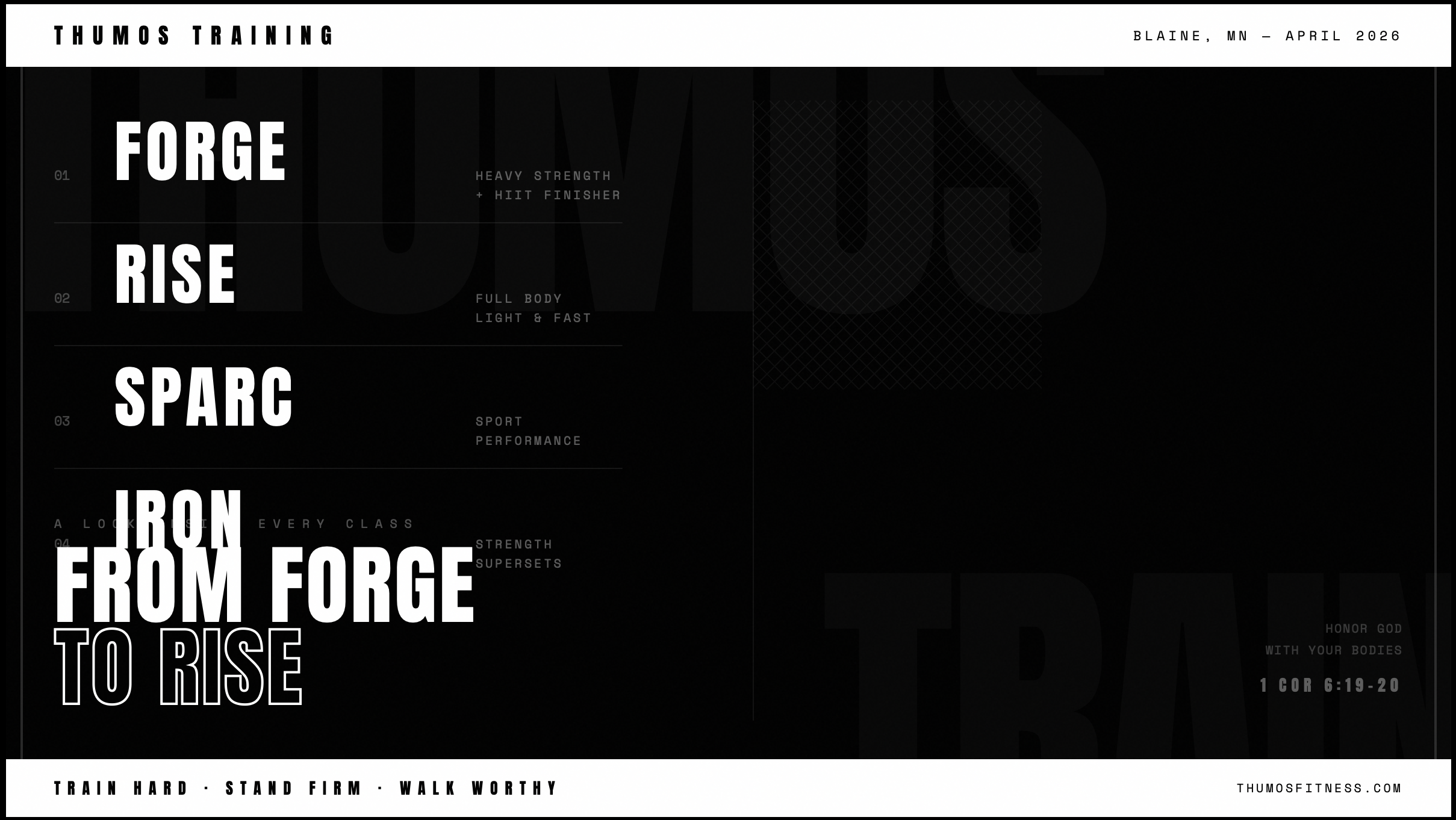 From Forge to Rise: A Look Inside Every Thumos Class