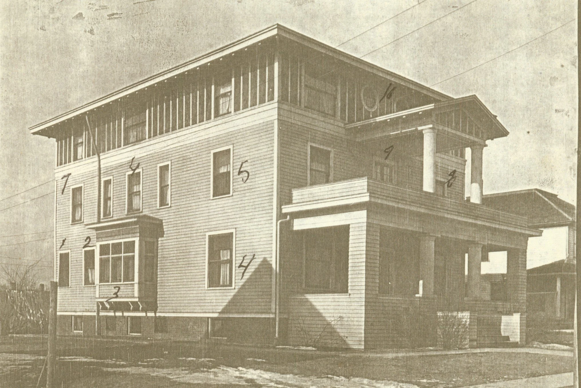 209 North Hyland Before Addition