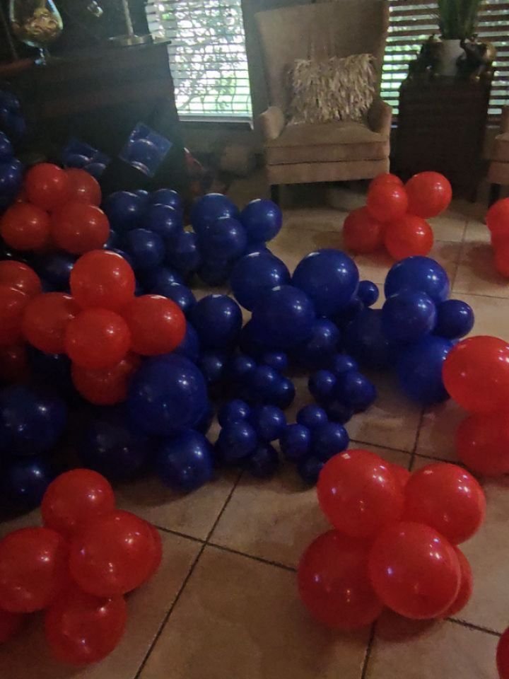 This party started with a pump, a vision, and a toddler tugging at my leg.

It took 15+ hours, 10+ balloon pops, and a whole lot of love to bring this spiderman party to life. 

These are the moments I live for-the big smiles at the end make every se