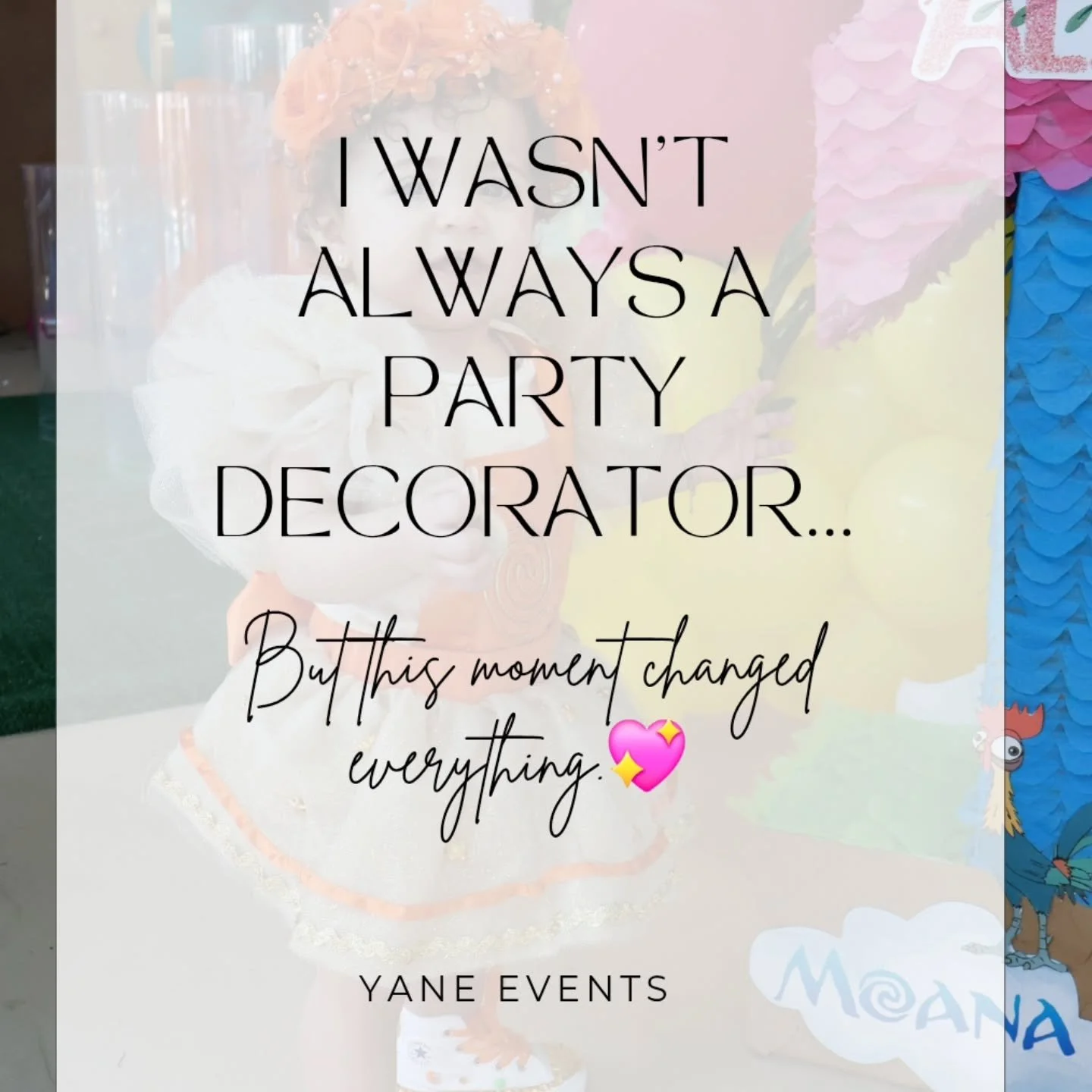 I planned my daughter's birthday with so much love...

And that one day changed everything 💖

I never expected it to sparkle a passion that would become my business - but here I am, helping other families create memories their kids will never forget