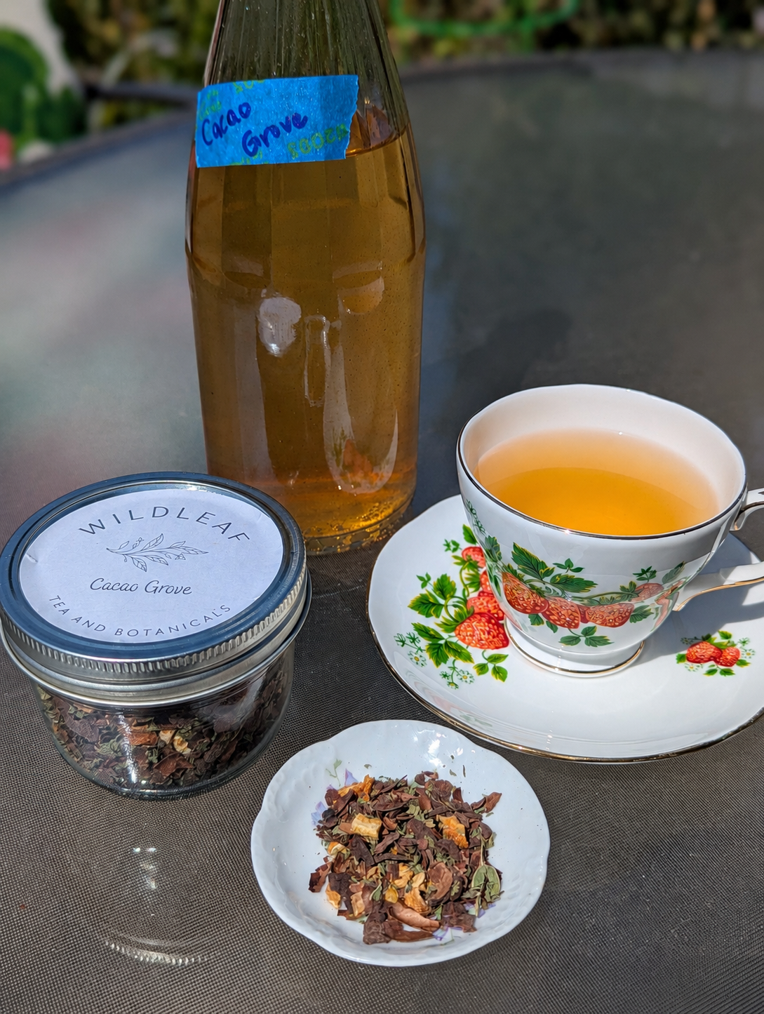 Cacao Grove herbal tea blend