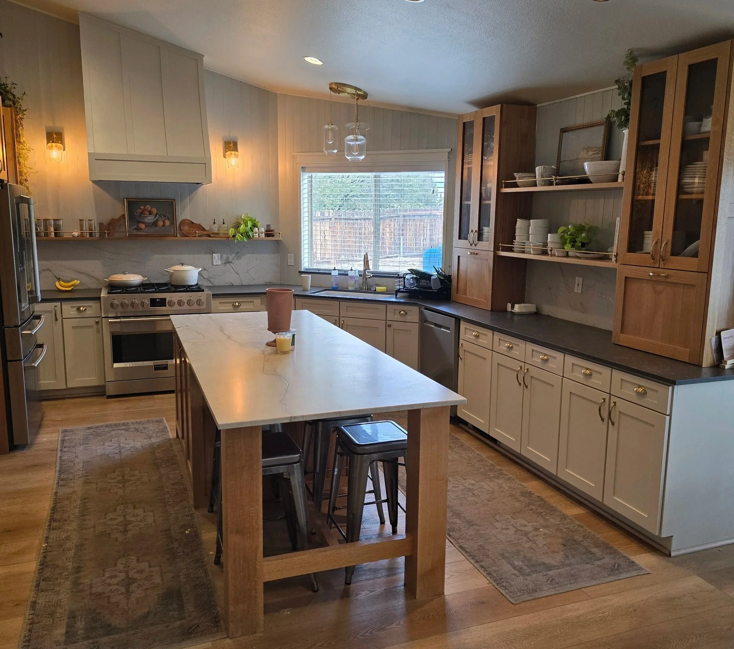 White Oak Kitchen Cabinets