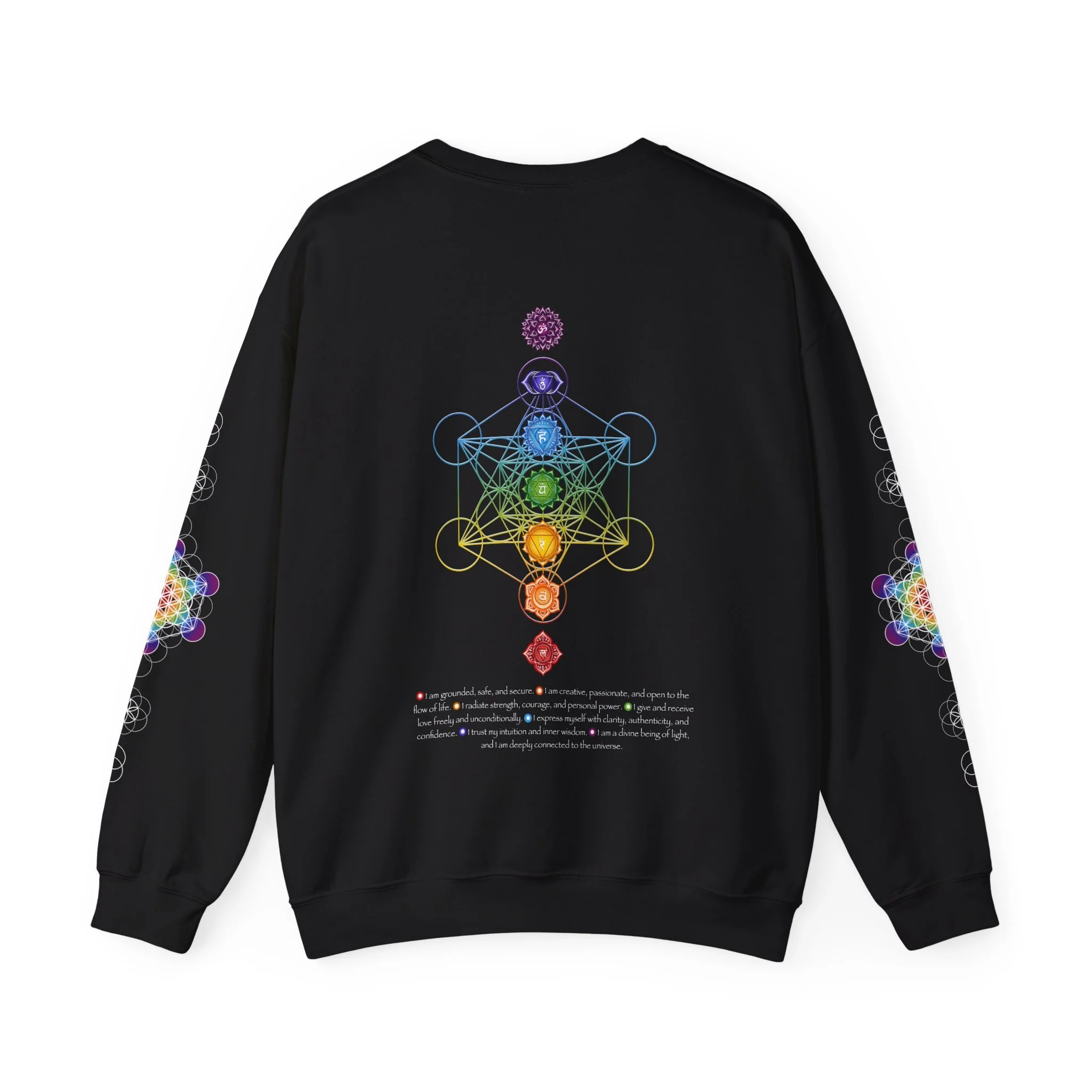 Chakra Affirmation Crewneck Sweatshirt