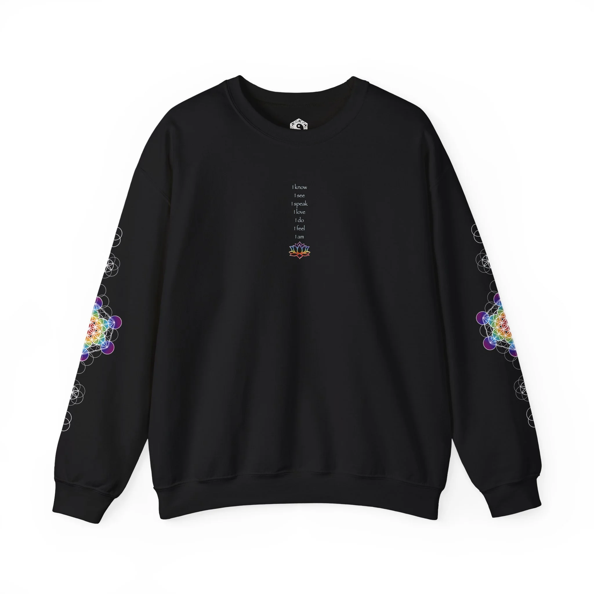Chakra Affirmation Crewneck Sweatshirt