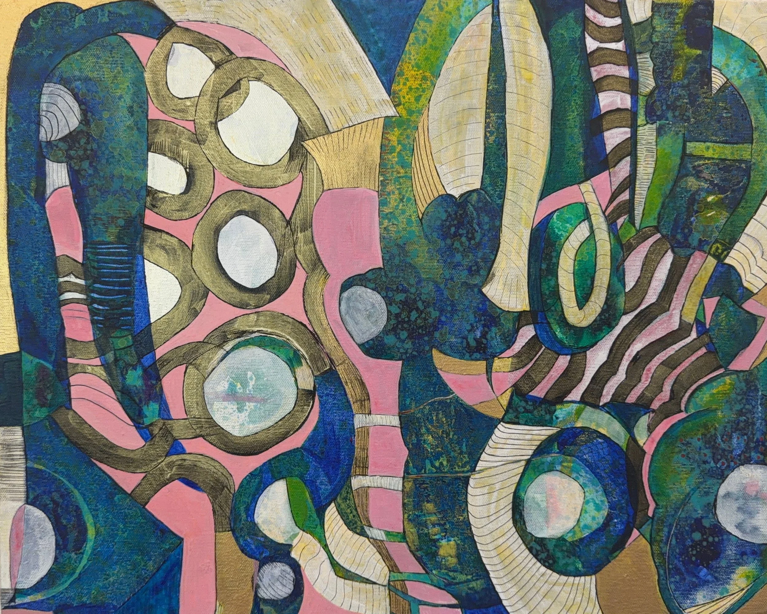 "Understood" 
16" x 20" Acrylic on Canvas, 2025