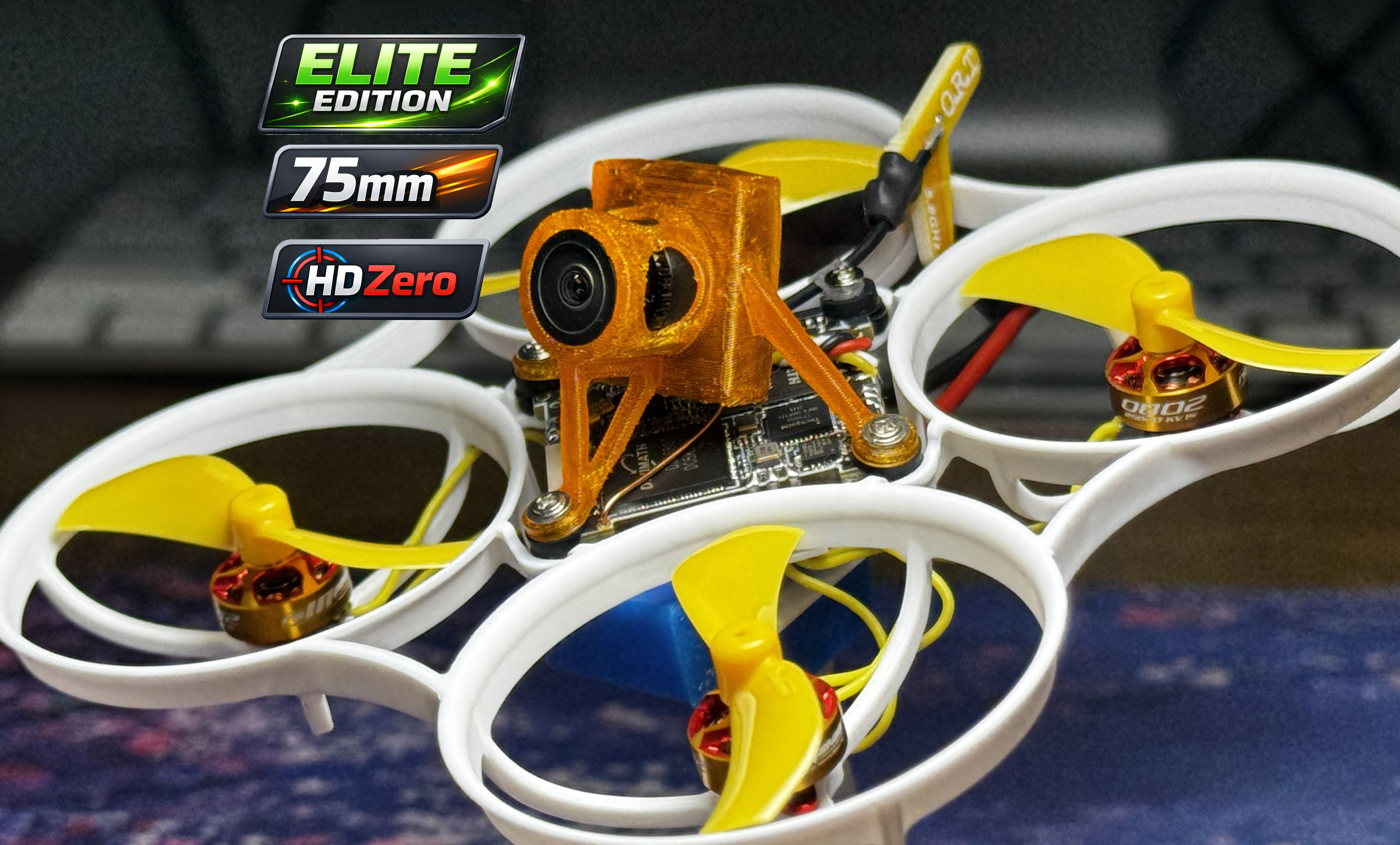 HDZero 75 ELITE - 'Banana Breeze' (Pre-Sale, ships 4/22)
