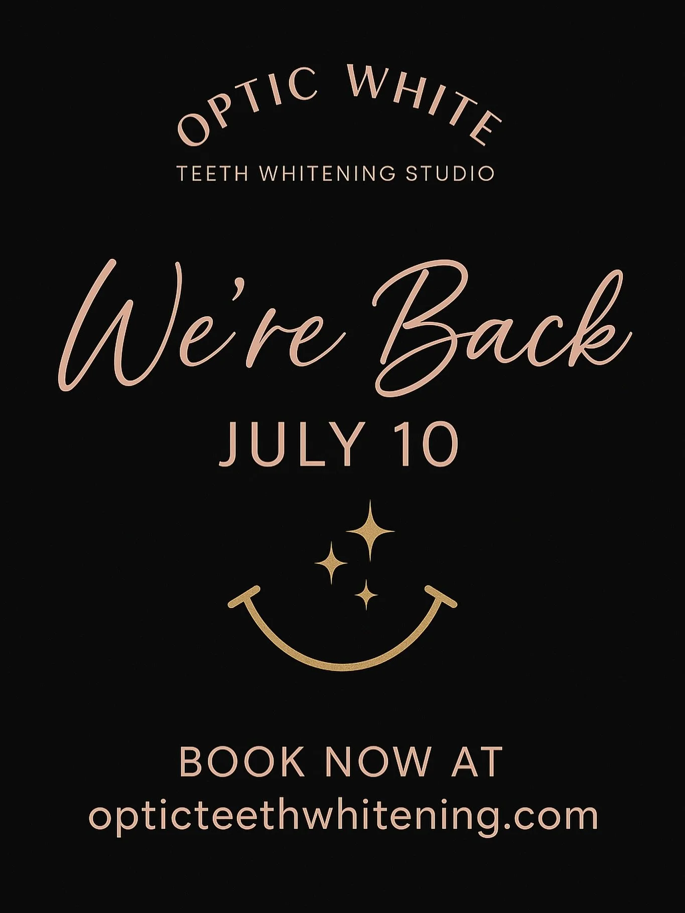 🌴 We&rsquo;re Back &amp; Booking!
Optic White reopens July 10 and we&rsquo;re ready to get you glowing ✨
After a little R&amp;R, we&rsquo;re refreshed and fully booked vibes only 😍

📅 Now scheduling post-holiday appointments
📍 East Village, Des M
