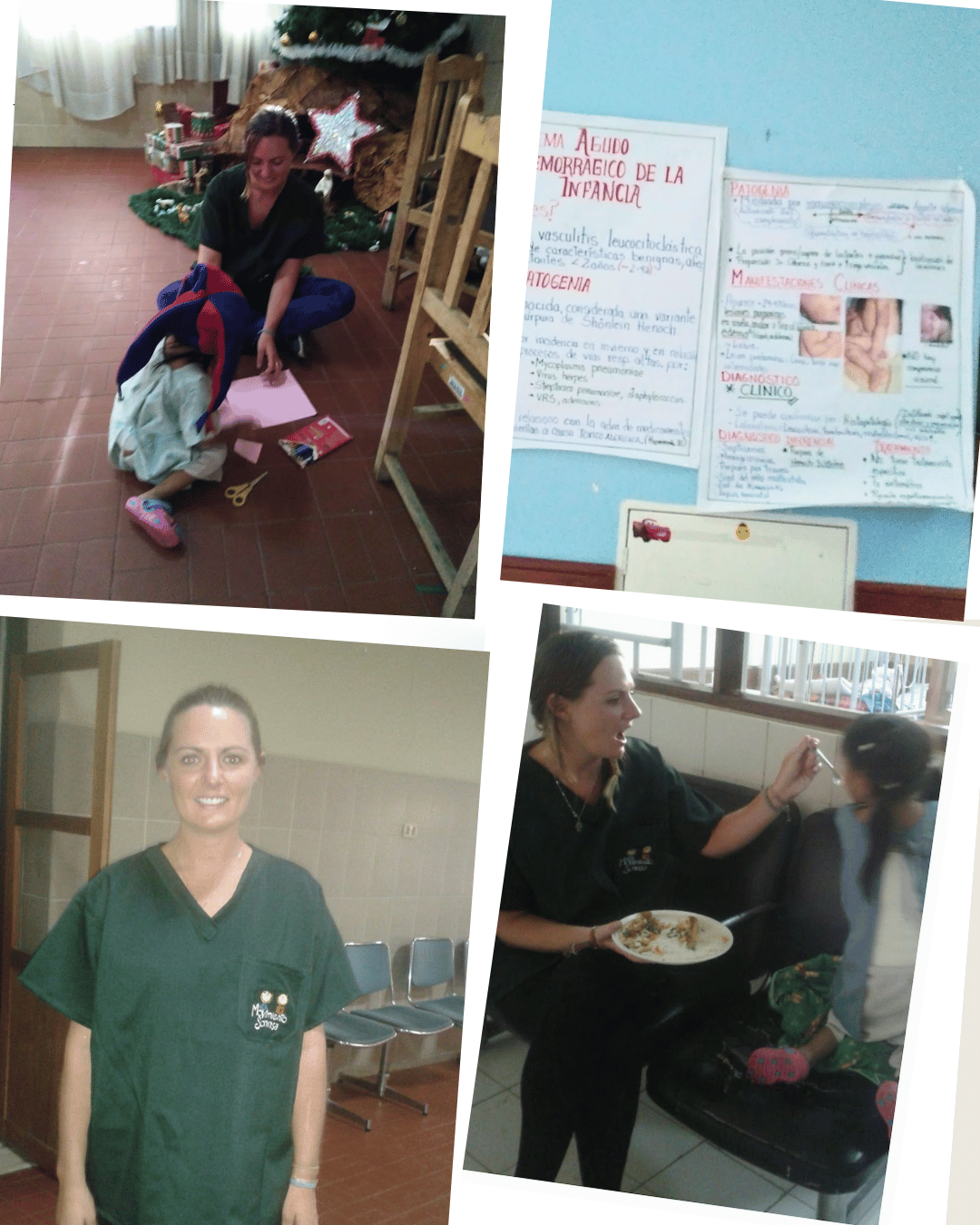 Dietitian volunteering in childrens hospital