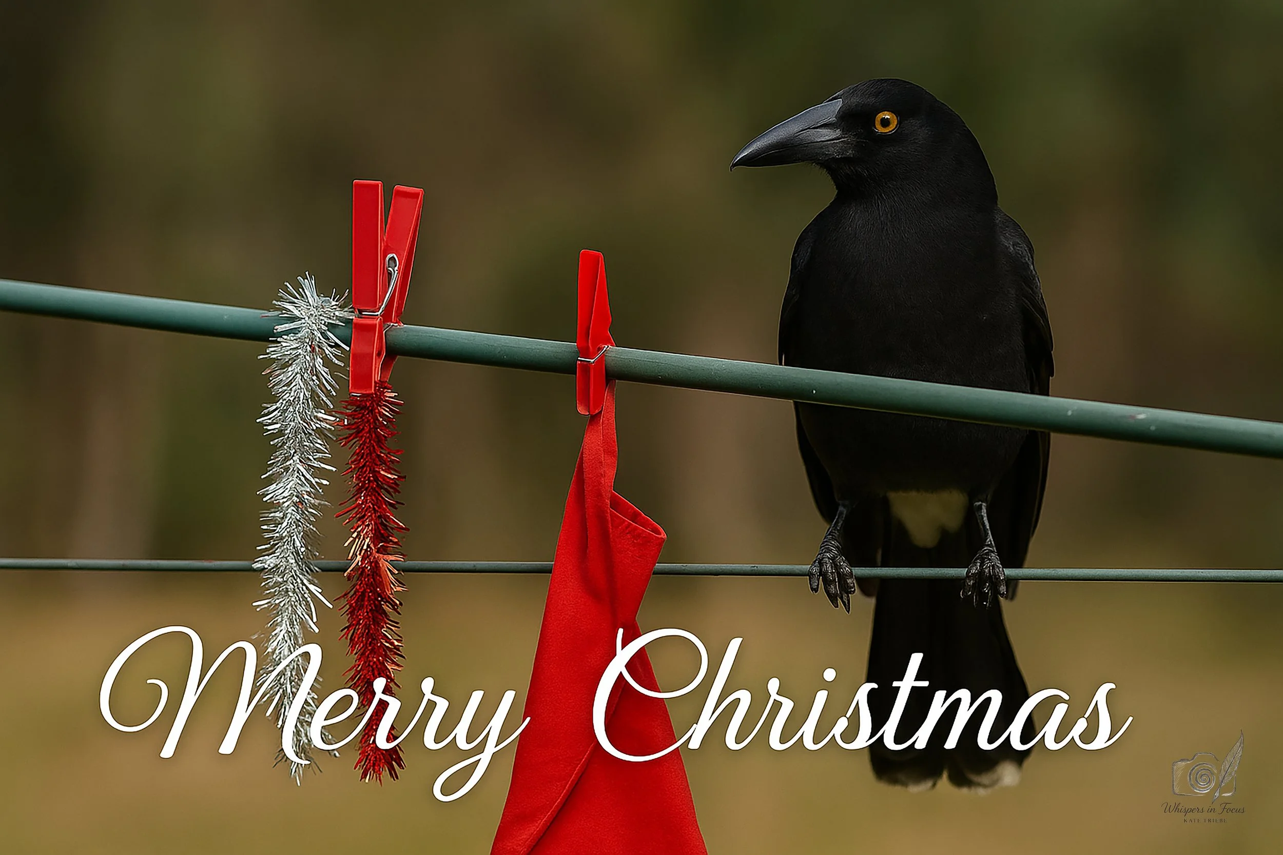 A Crowmas Carol Notecard