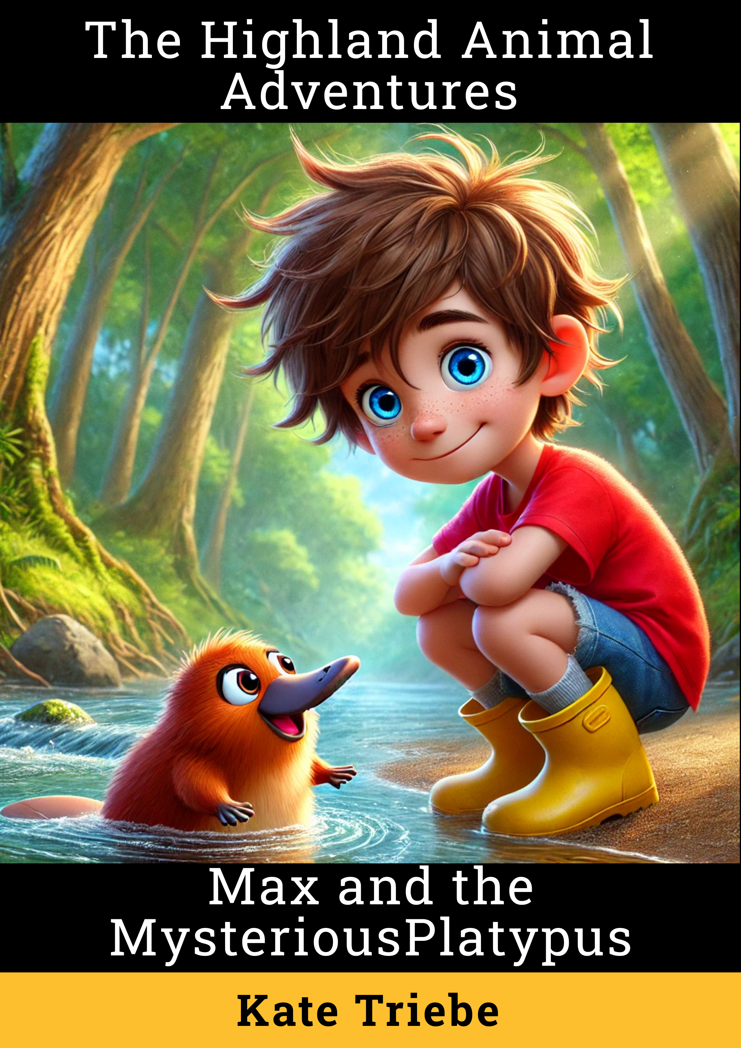 Highland Animal Adventures - Max and the Mysterious Platypus - Book 1