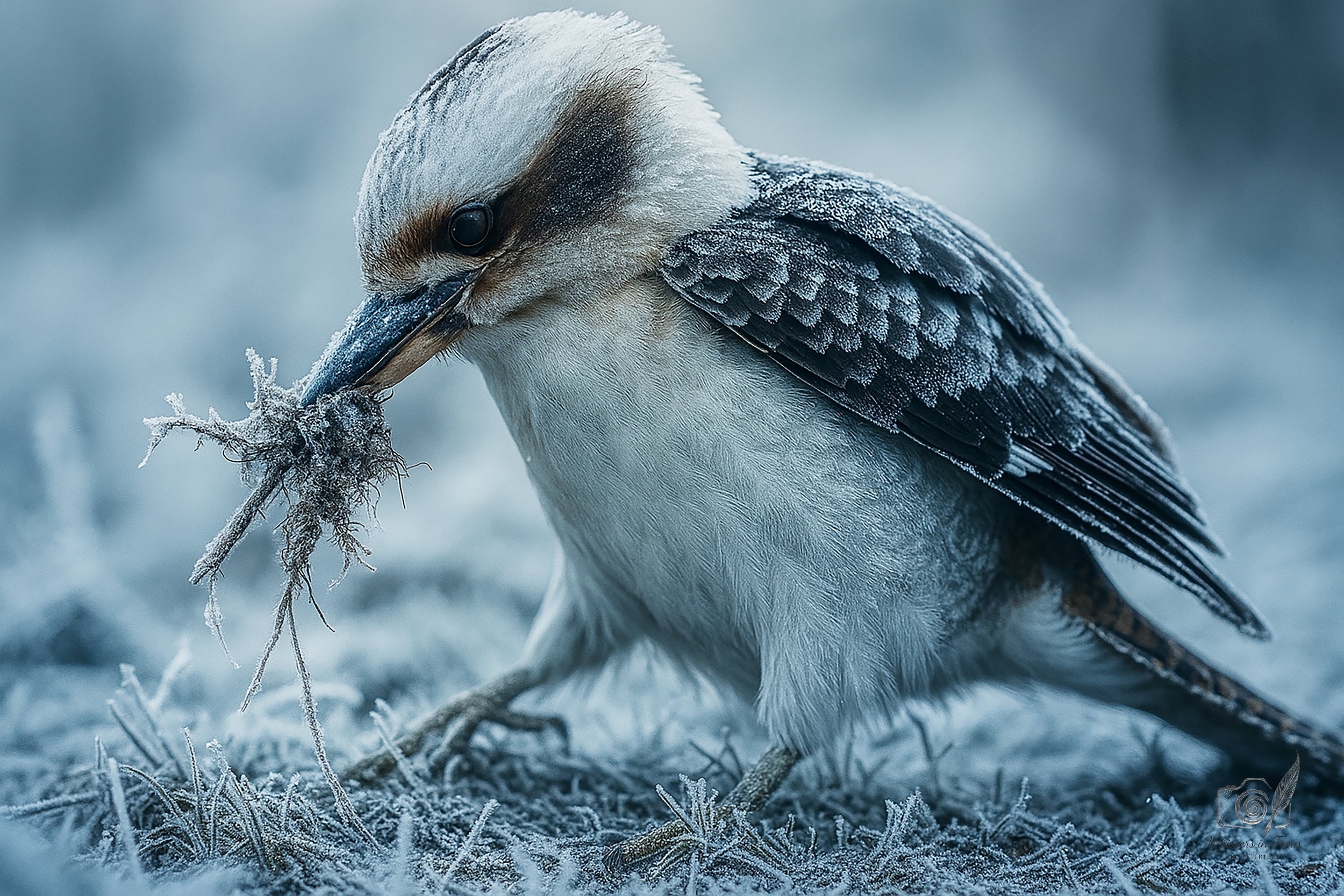 Frost on the Hunt Notecard