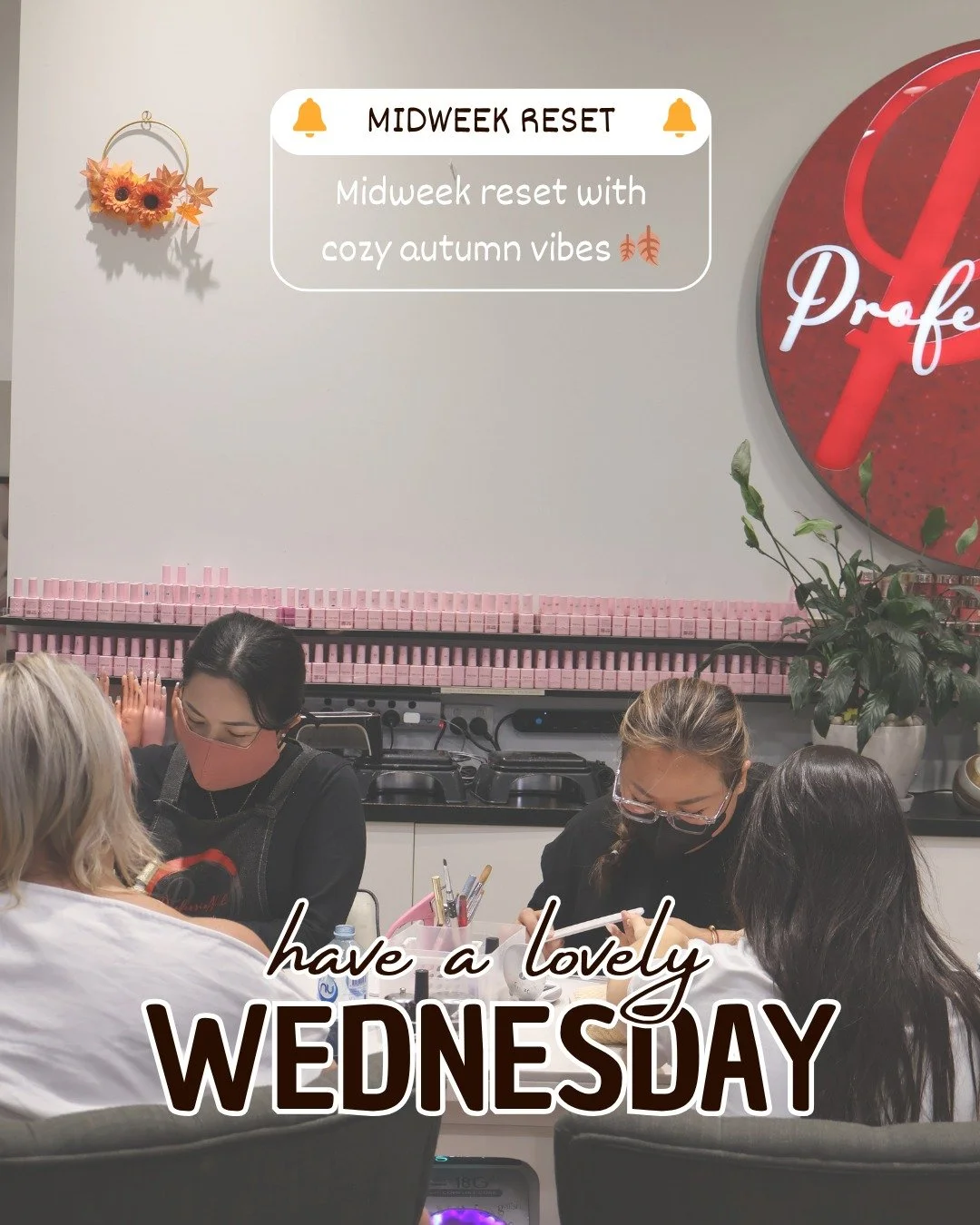 Midweek reset at Lux 🍂✨
A little self-care, a little glow &mdash; just what you need.