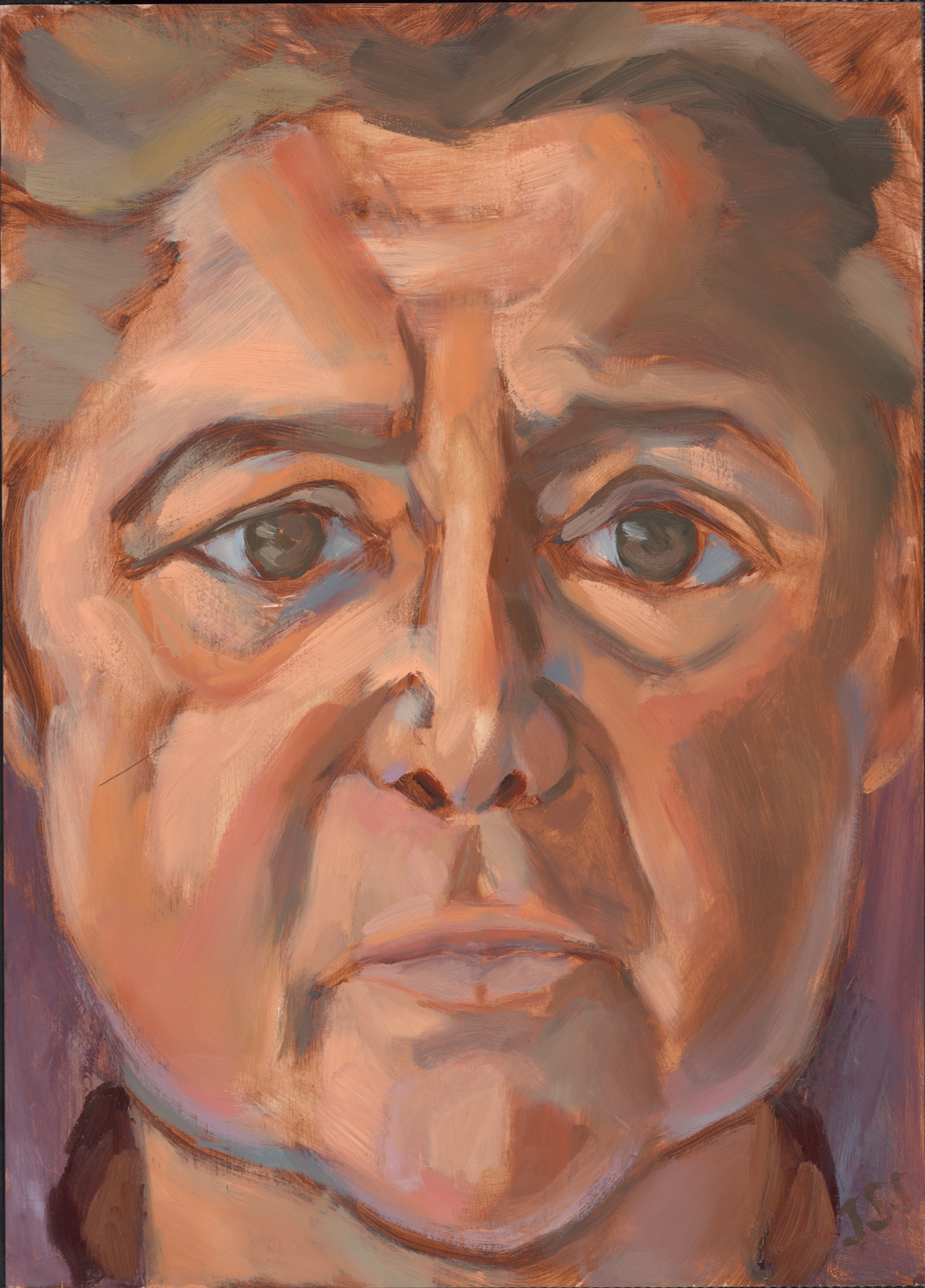 1. Peg Laurence, Matunuck, RI, 11.5" x 16", oil on panel, 2013 [Private Collection]