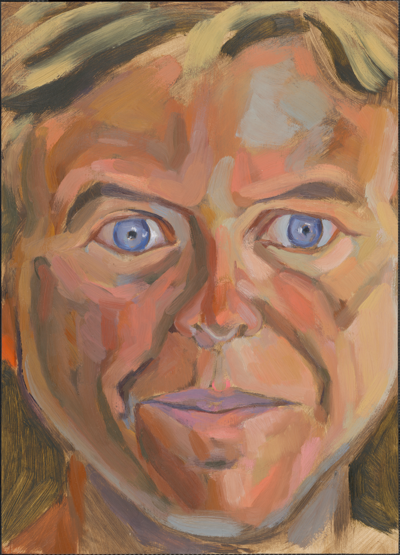 3. Polly Franchot, Minneapolis, MN, 11.5" x 16", oil on panel, 2013 [Private Collection]