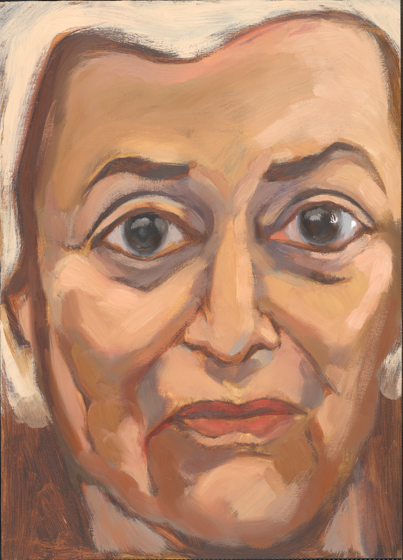 12. Nuala Pell, Newport, RI, 11.5" x 16", oil on panel, 2013 [Private Collection]