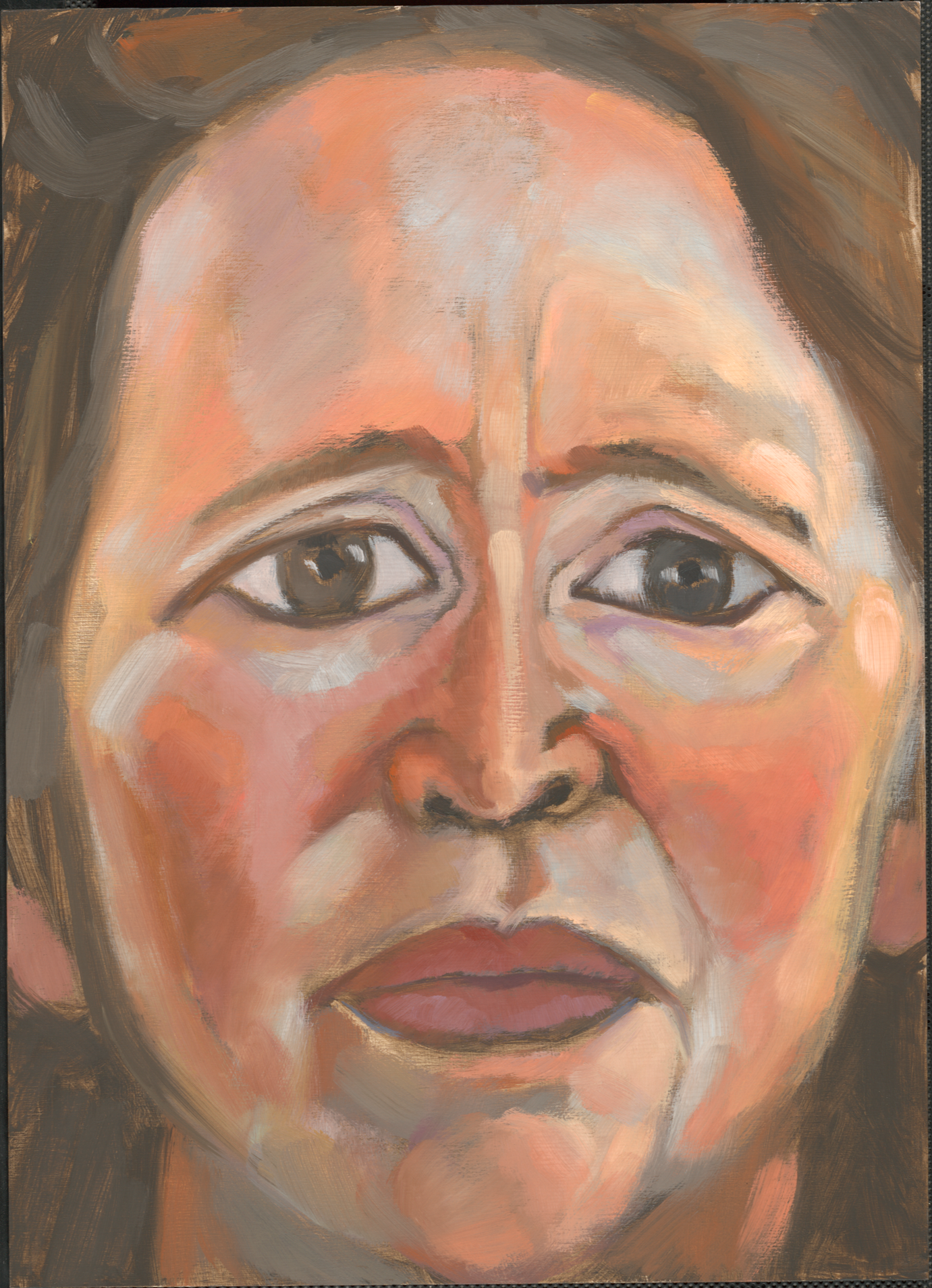 26. Lauren Stringer, Minneapolis, MN, 11.5" x 16", oil on panel, 2013 [Private Collection]