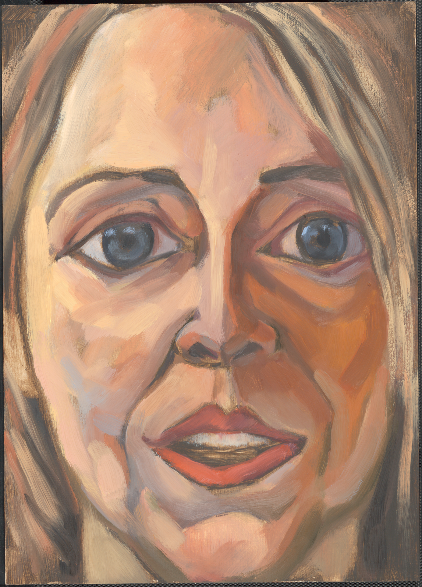 28. Caroline Halliday, Minneapolis, MN, 11.5" x 16", oil on panel, 2013 [Private Collection]