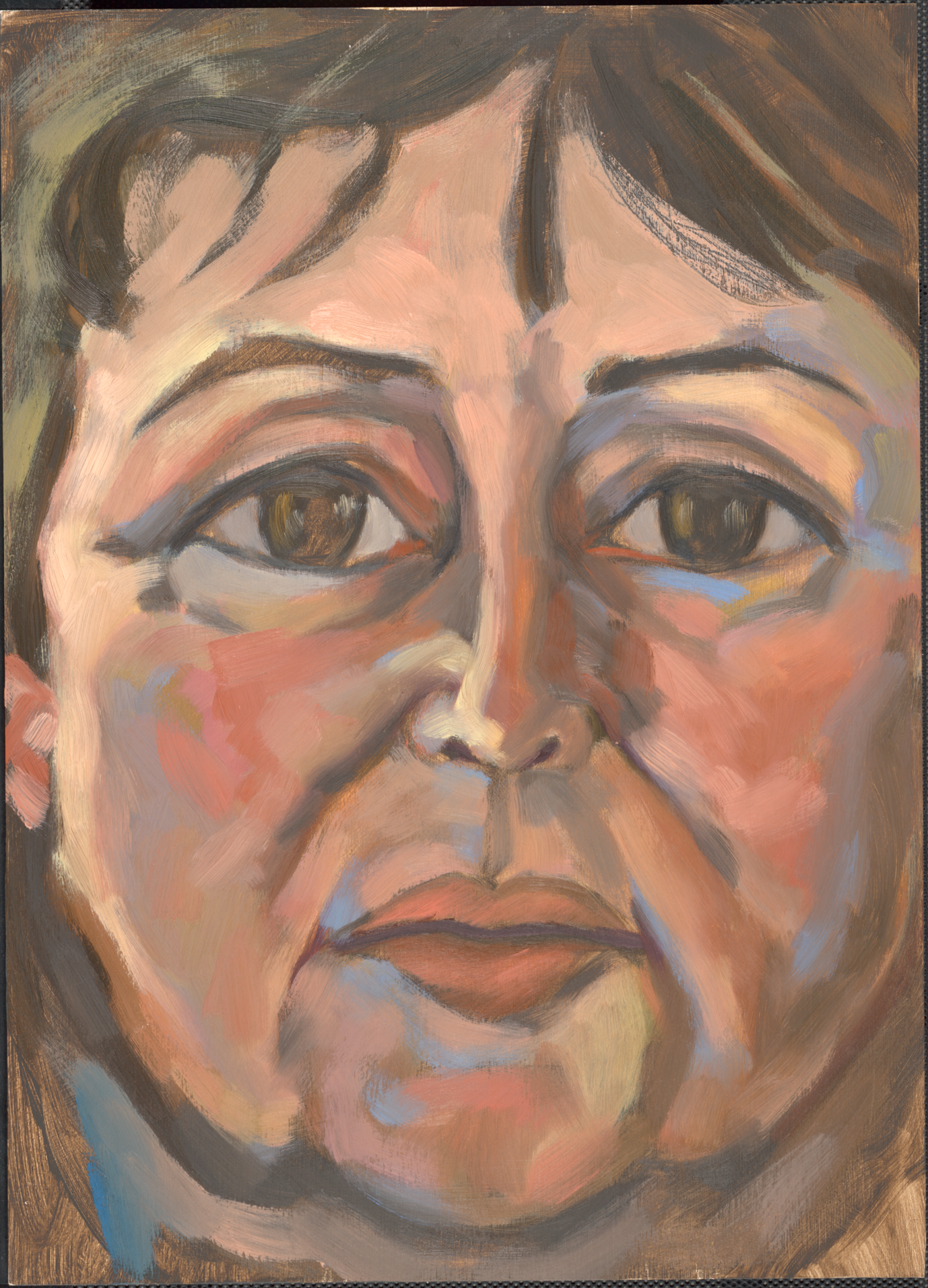 32. Cathy McCulley, Minneapolis, MN, 11.5" x 16", oil on panel, 2013 [Private Collection]