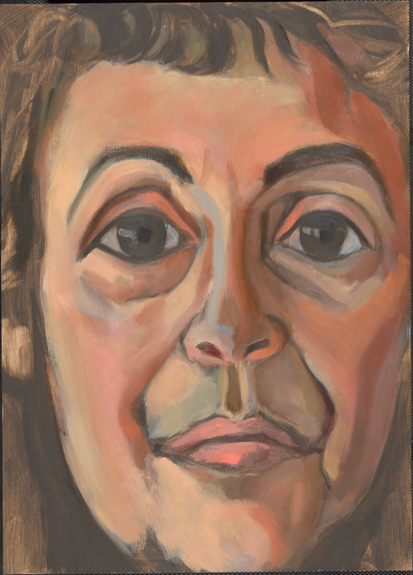 44. Linda Vieira, Minneapolis, MN, 11.5" x 16", oil on panel, 2013 [Private Collection]