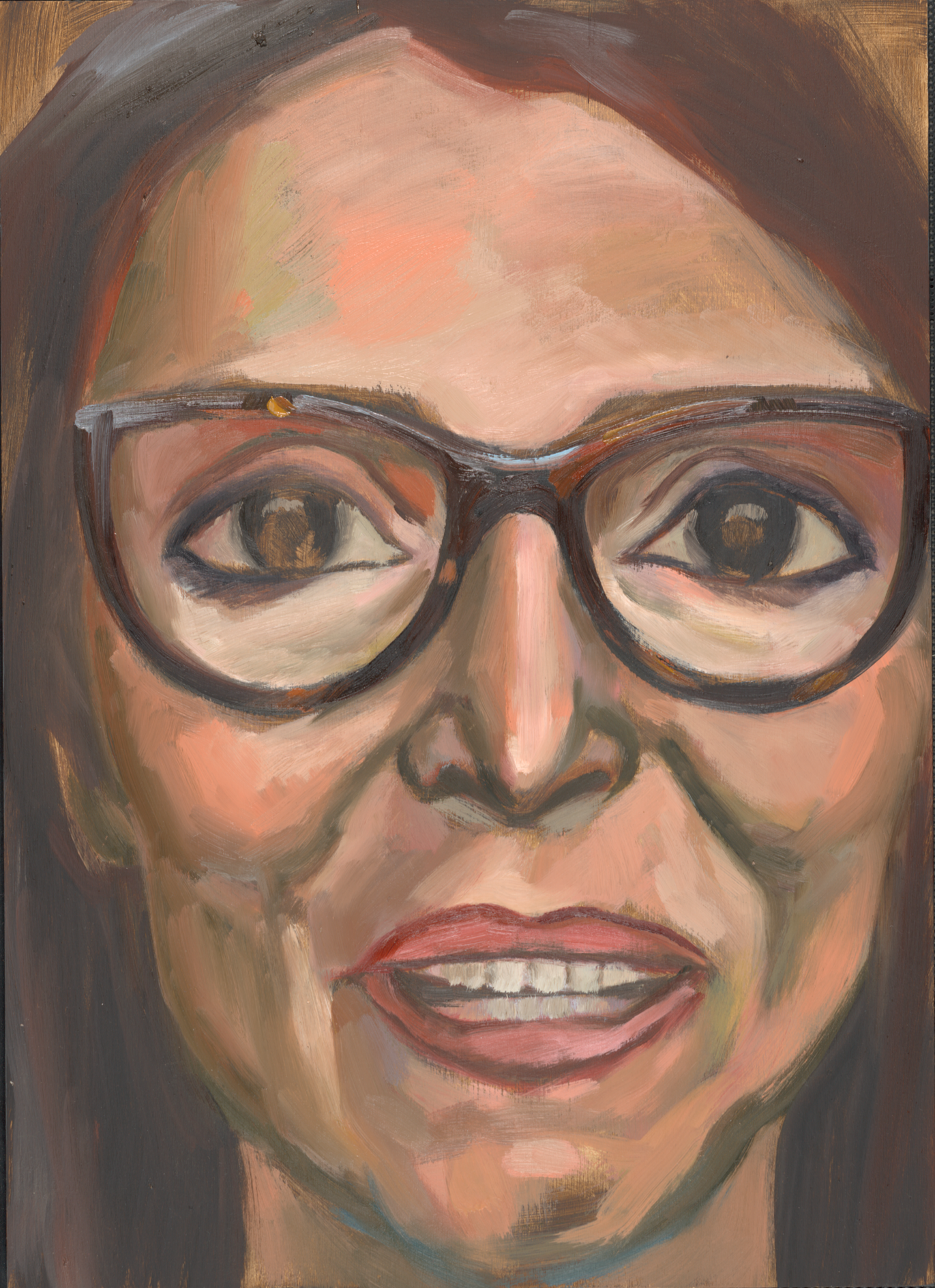 53. Valerie Sheehan, Newport, RI, 11.5" x 16", oil on panel, 2013 [Private Collection]