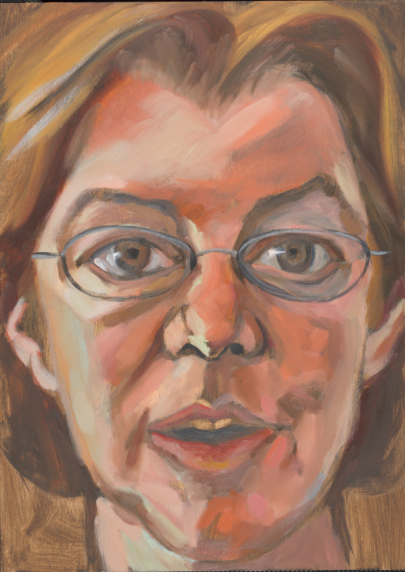 56. Kate Clifford, Newport, RI, 11.5" x 16", oil on panel, 2013 [Private Collection]