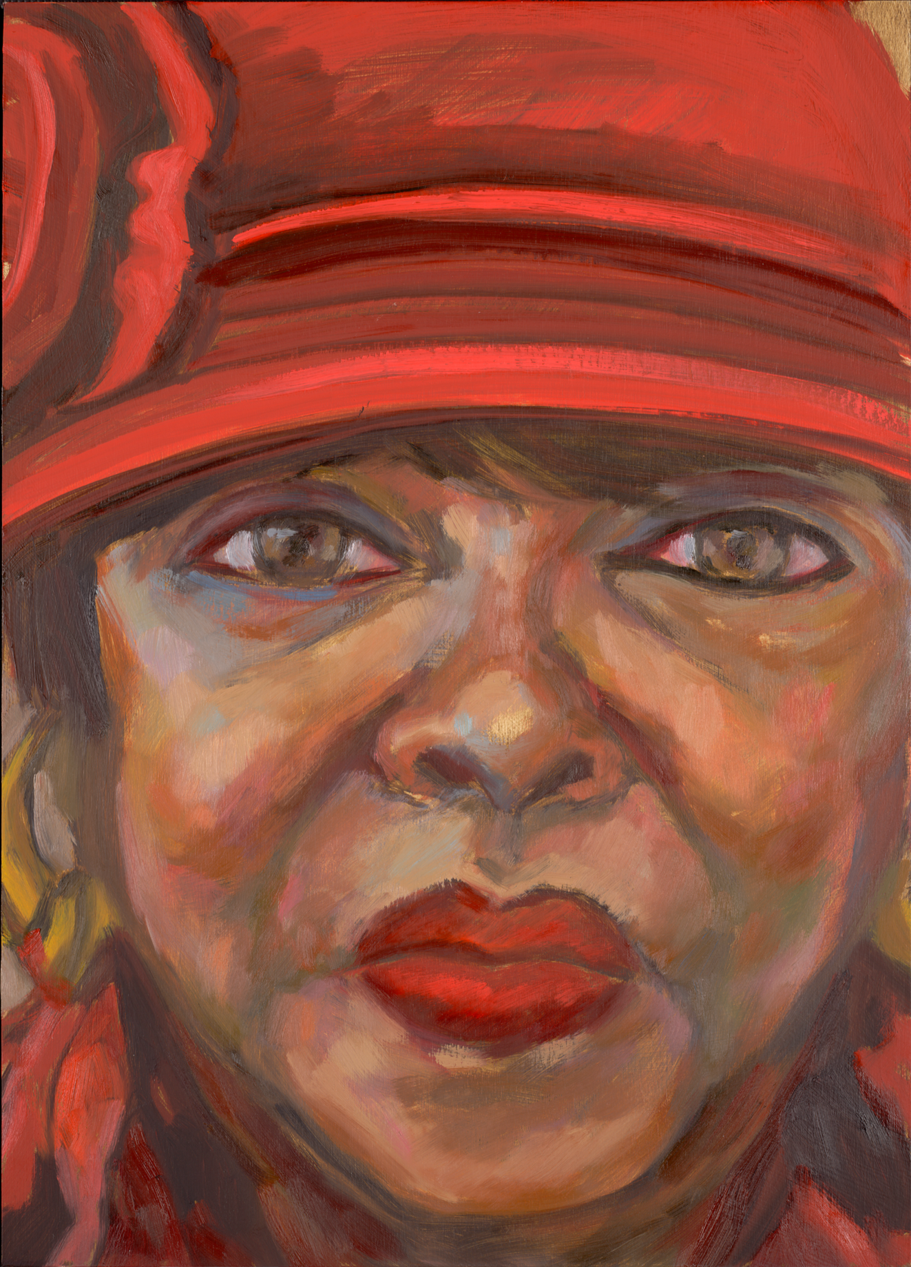 60. Ruth Thumbtzen, Newport, RI, 11.5" x 16", oil on panel, 2013 [Private Collection]