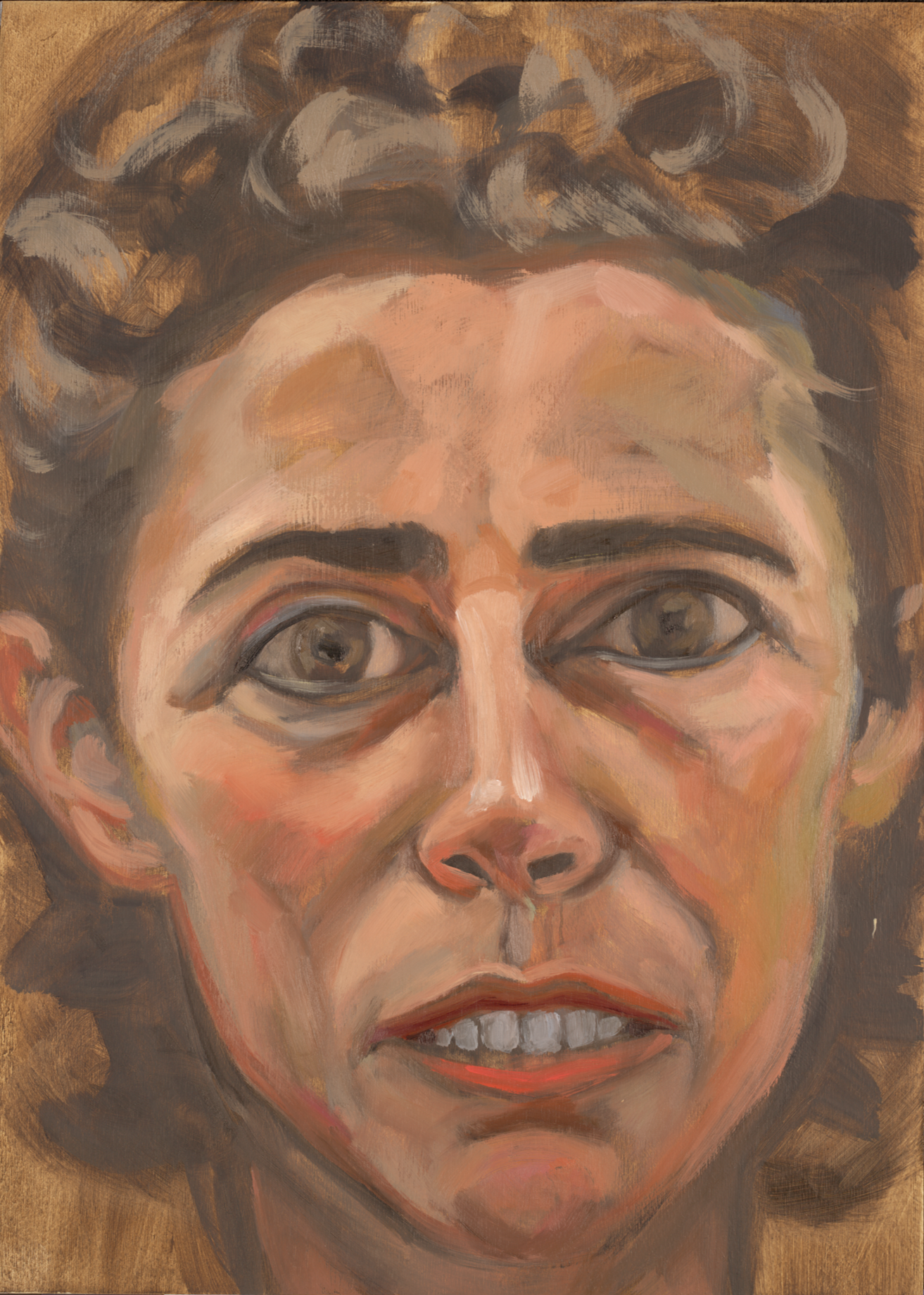 69. Karen Benson, Newport, RI, 11.5" x 16", oil on panel, 2013 [Private Collection]