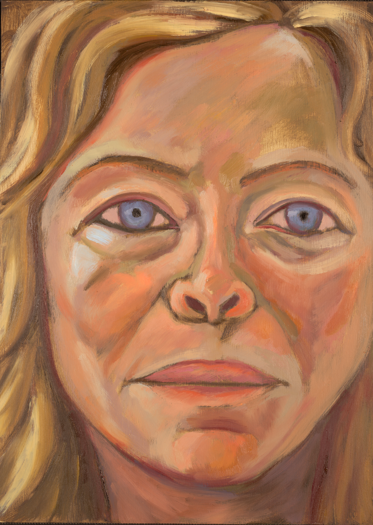 80. Kathy Kroger, Newport, RI, 11.5" x 16", oil on panel, 2013 [Private Collection]