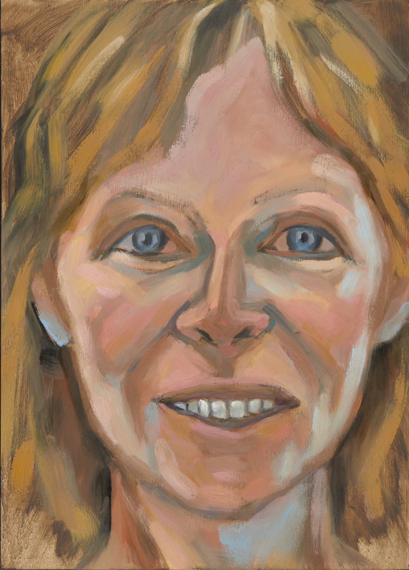 104. Angela Watkins, Telluride, CO, 11.5" x 16", oil on panel [Private Collection]