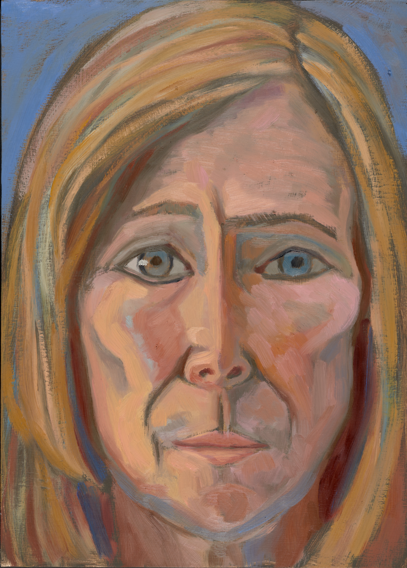 110. Kathy Rohrer, Telluride, CO, 11.5" x 16", oil on panel [Private Collection]