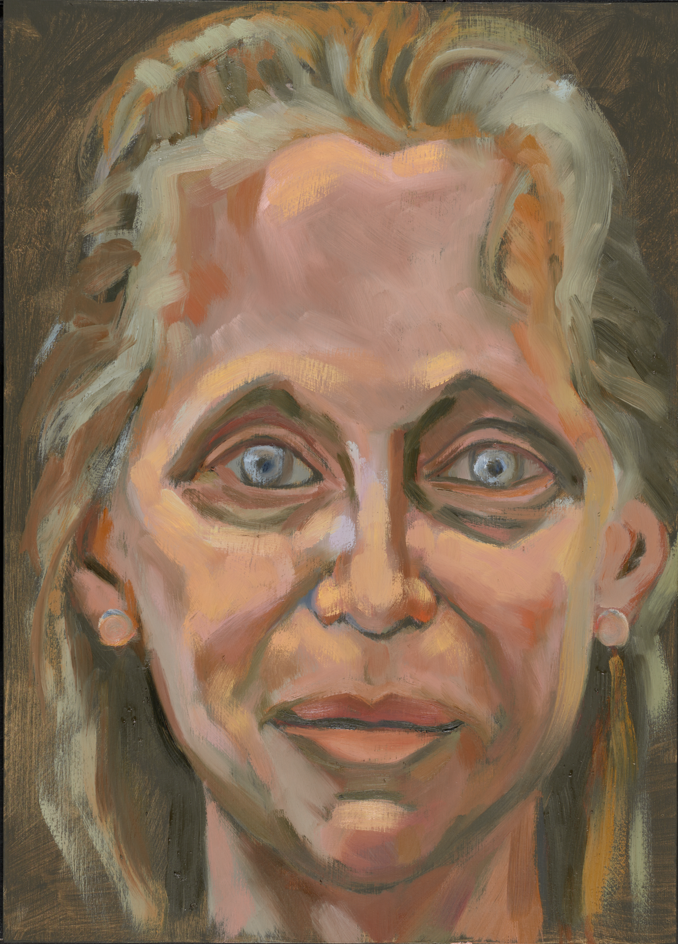 113. Victoria Polk, Newport, RI, 11.5" x 16", oil on panel [Private Collection]