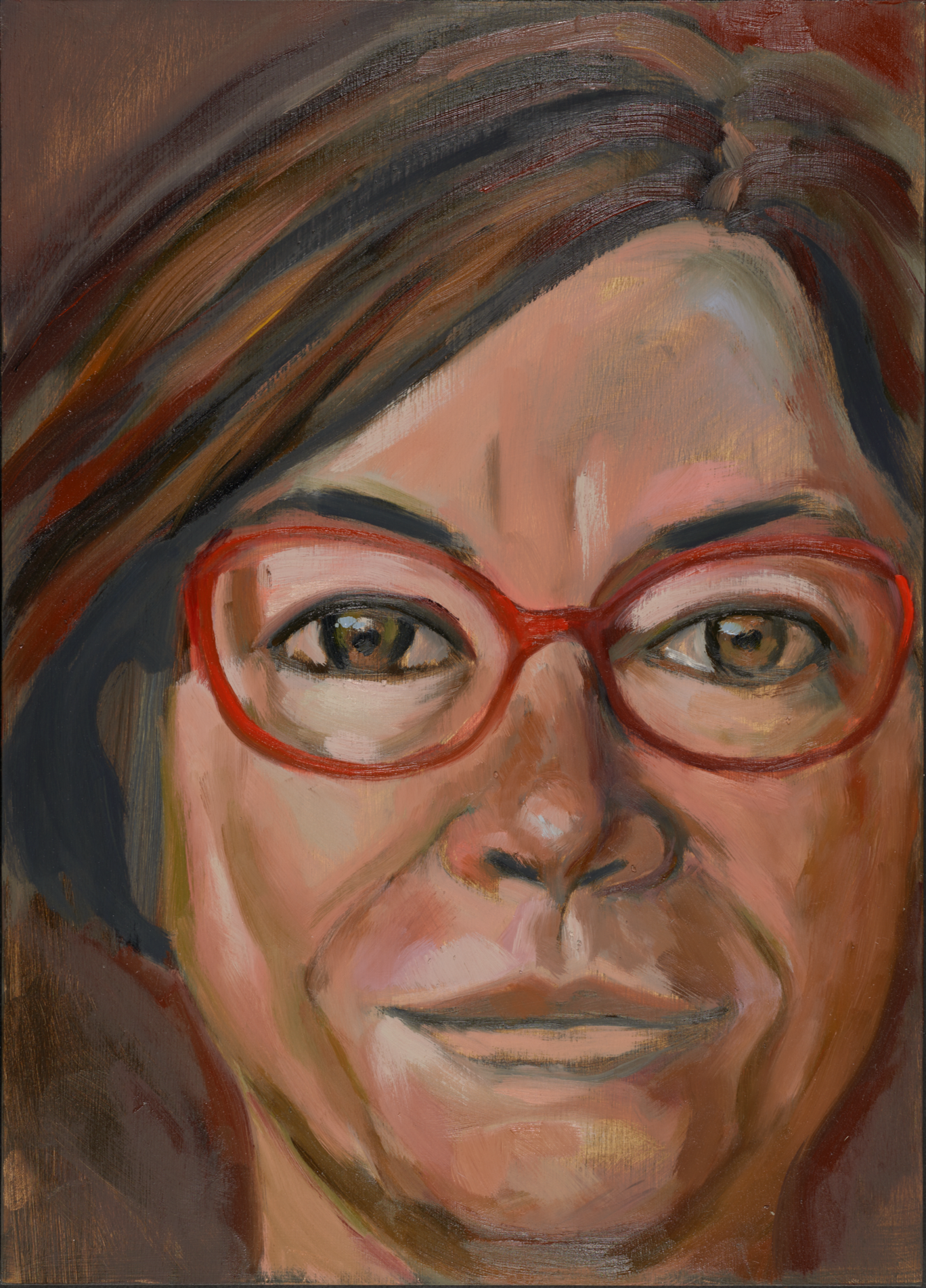 124. Sally Deane, Provincetown, MA, 11.5" x 16", oil on panel [Private Collection]