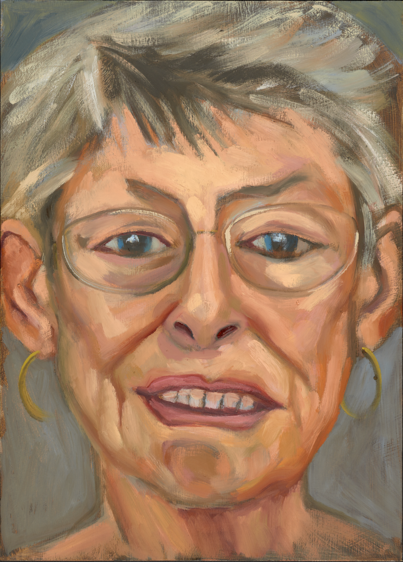 127. Alexandra MacDonald, Provincetown, MA, 11.5" x 16", oil on panel [Private Collection]