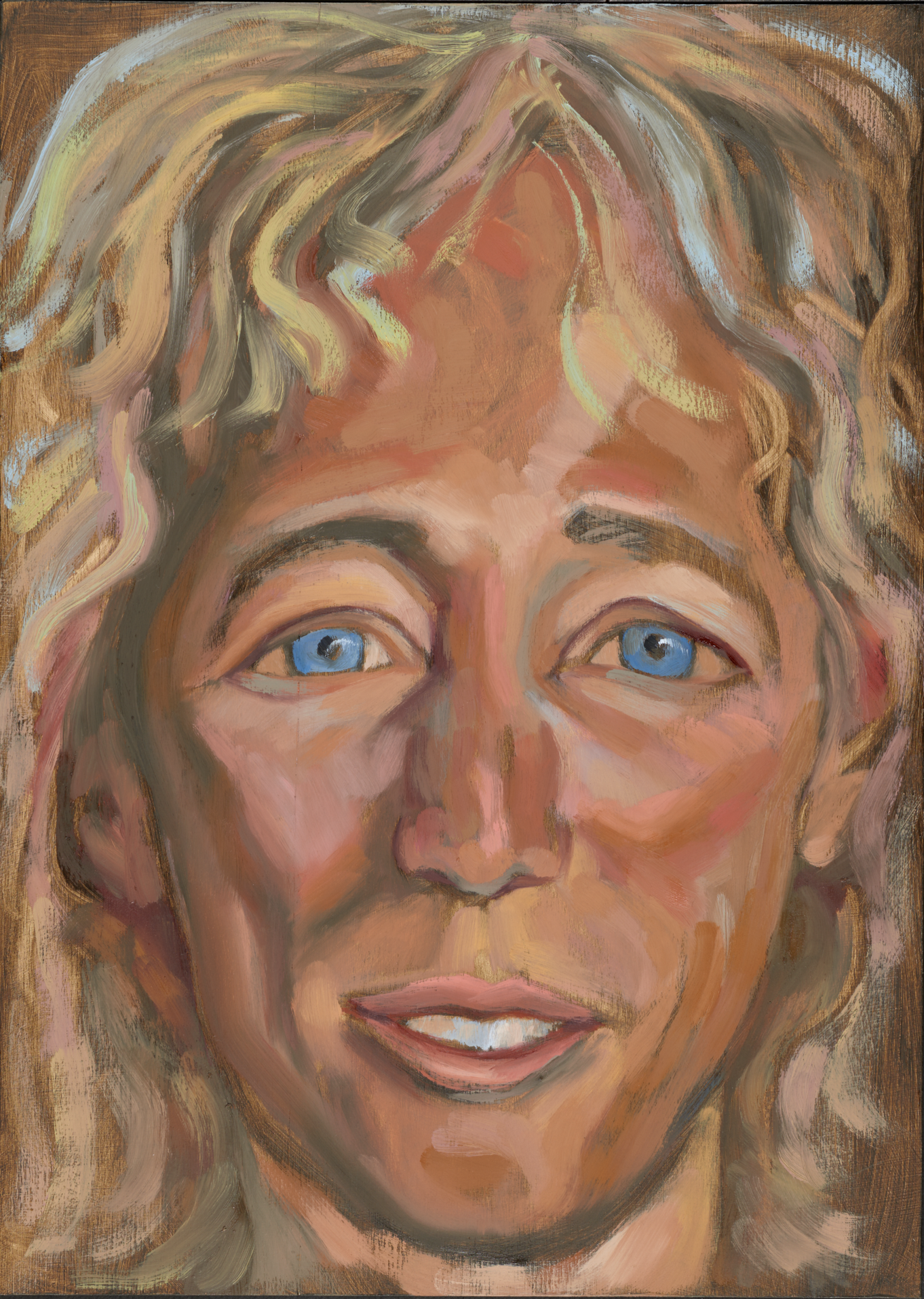 128. Laurie Glassman, Provincetown, MA, 11.5" x 16", oil on panel [Private Collection]