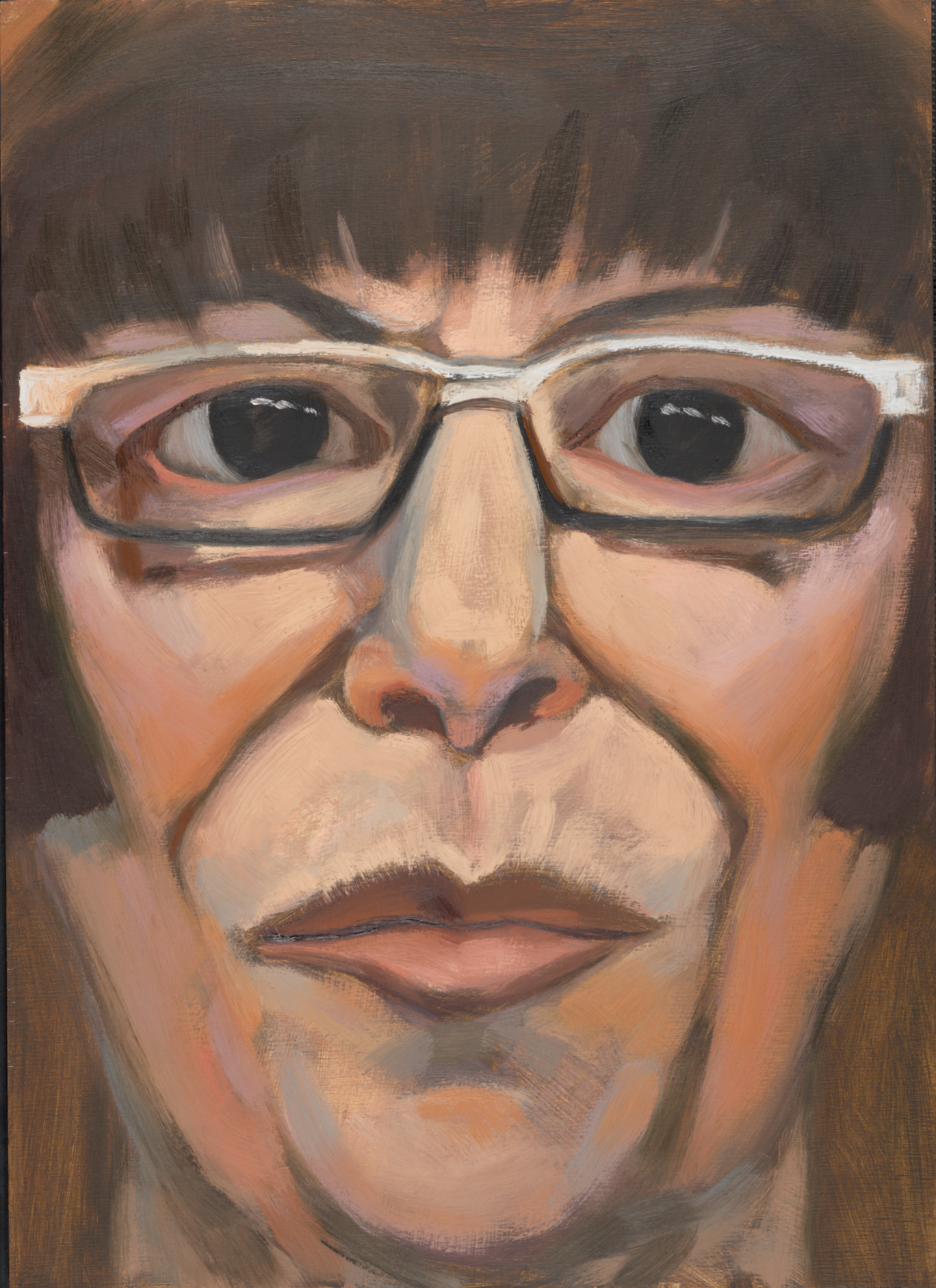 15. Susan Swatosh, Minneapolis, MN, 11.5" x 16", oil on panel, 2013 [Private Collection]