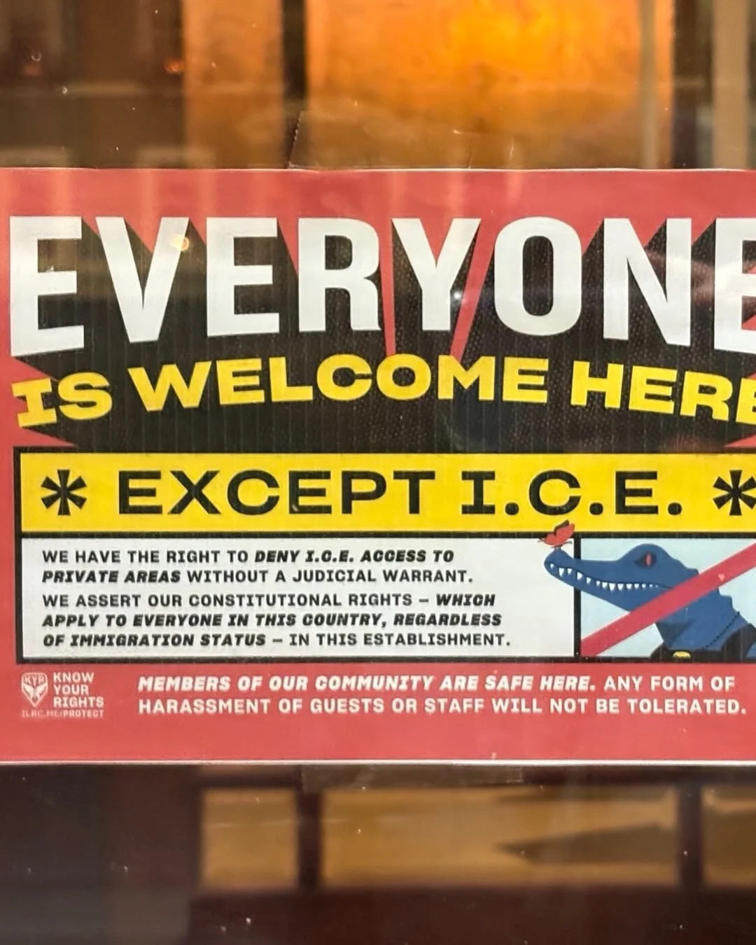 My partner sent from Minneapolis. Someone put it up on her building. God bless them all!