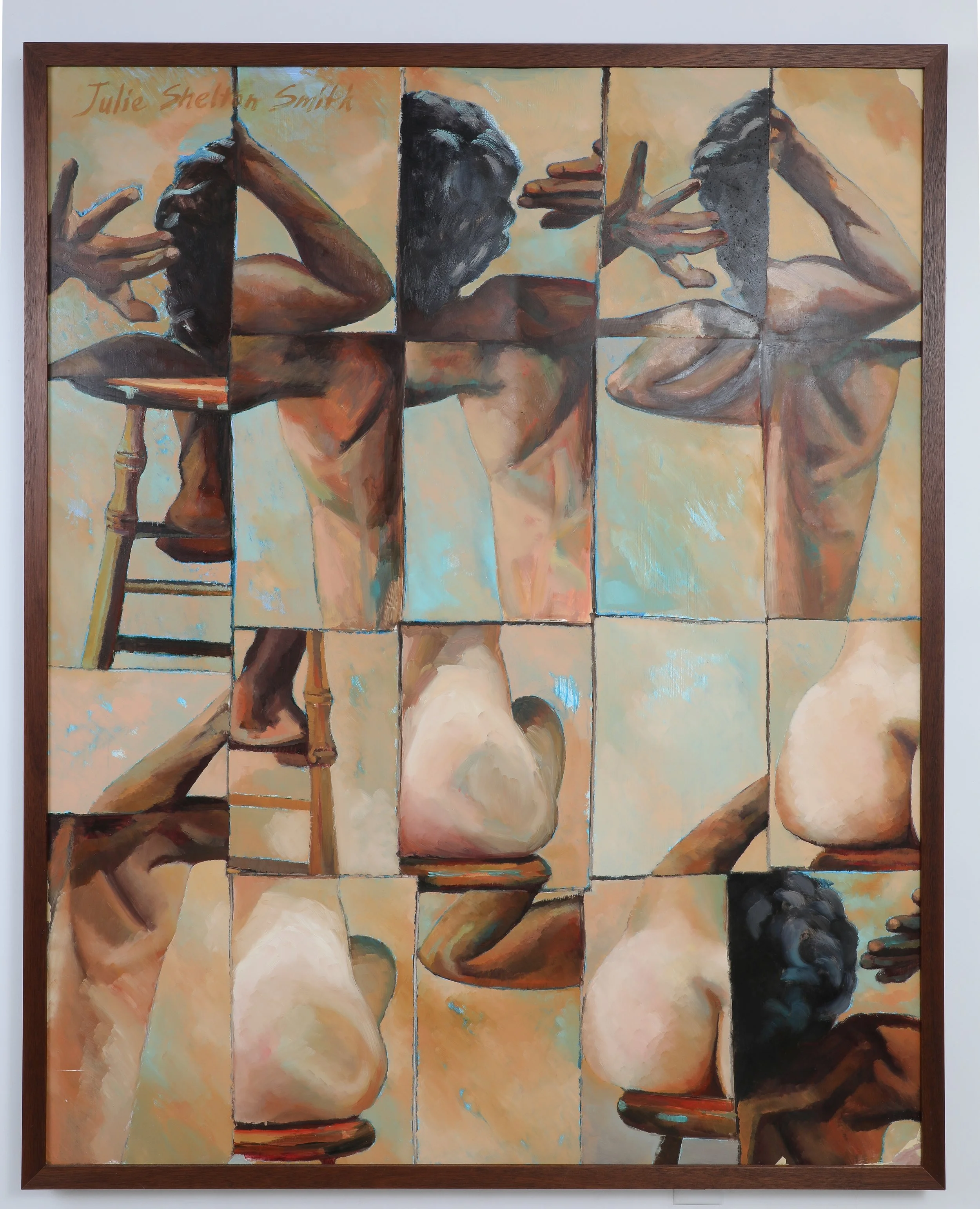 "Untitled", 60" x 48", oil on panel, 1999