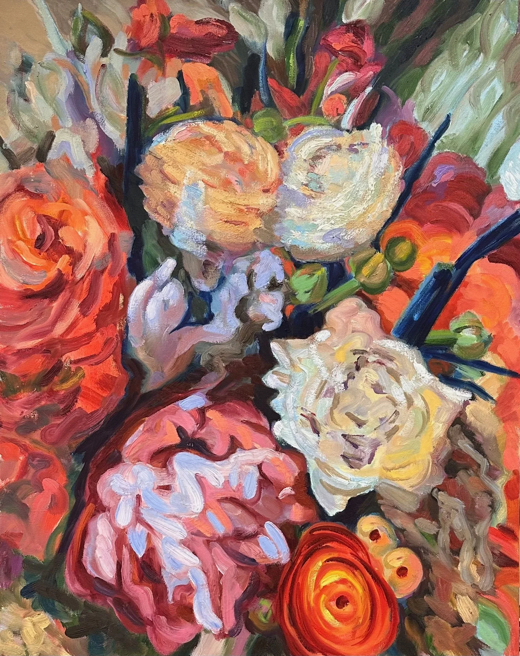 “Celebration”, 30" x 24", oil on canvas, 2024