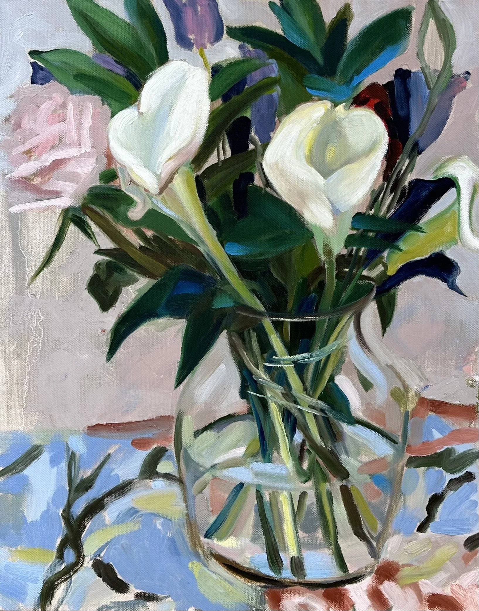 “Things Are Still Feeling Orderly (The Calm Before the Storm Troupers)", 2026, 20” x 16”, oil on canvas