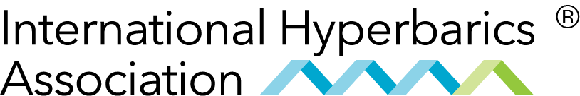 A stylized logo with a series of zigzag lines in blue, black, and green.