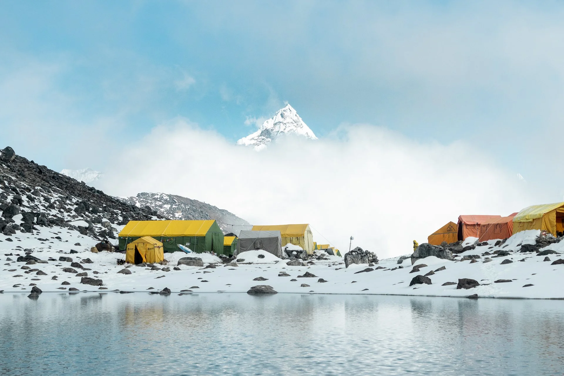 Before the Summit - Lobuche East High Camp, Nepal