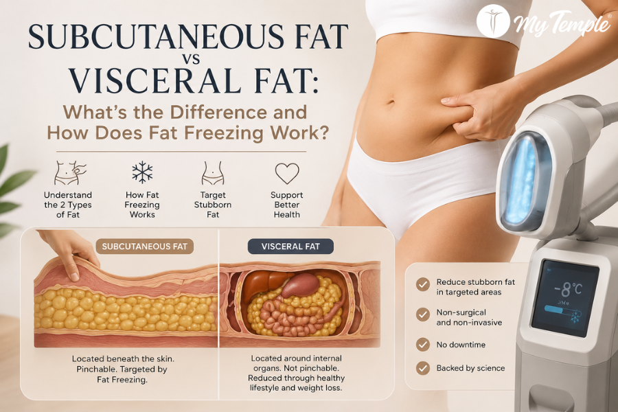 Subcutaneous Fat vs Visceral Fat: What's the Difference and How Does Fat Freezing Work?