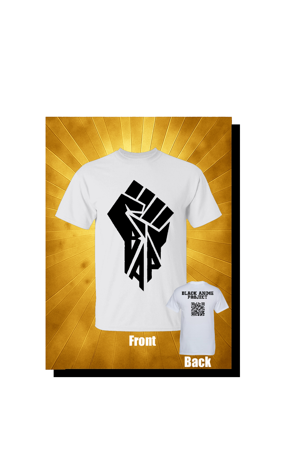 Black Anime Project T-Shirt