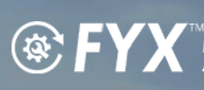 FXX logo with gear and stopwatch icon on a blue background
