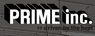 PRIME Inc. logo with the slogan driven by the best