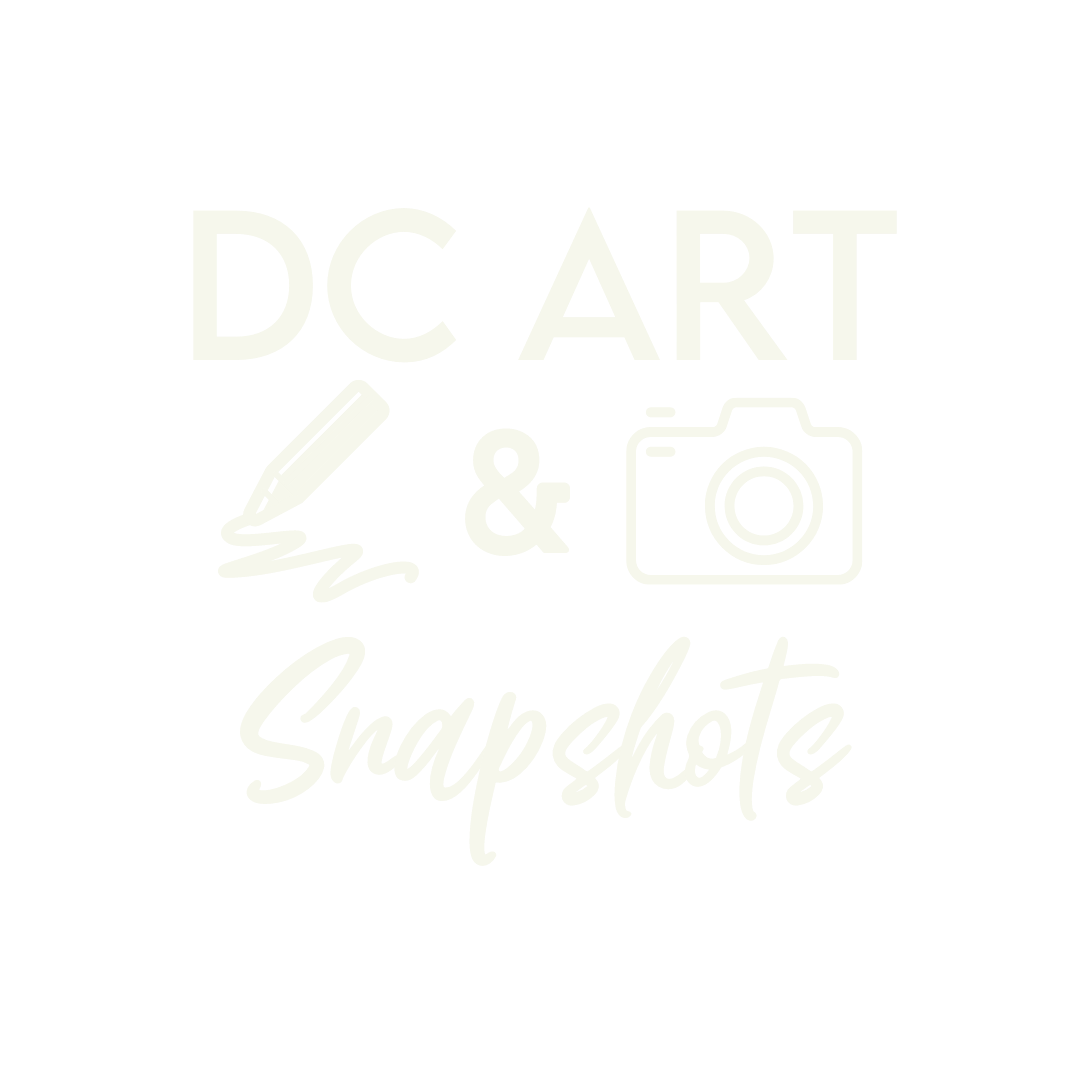 DC Art & Snapshots was a visual art brand offering custom portraits and photography. All business systems, strategic planning, website design, and branded social media graphics were developed from the ground up.