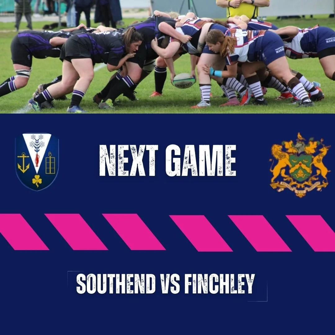 NEXT UP

The saints host @finchleyrfc_women in the final fixture this side of Christmas! Make sure to get down to Warners Bridge to show your support 💪